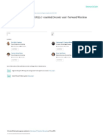 Age of Information in An URLLC-enabled Decode-and-Forward Wireless Communication System