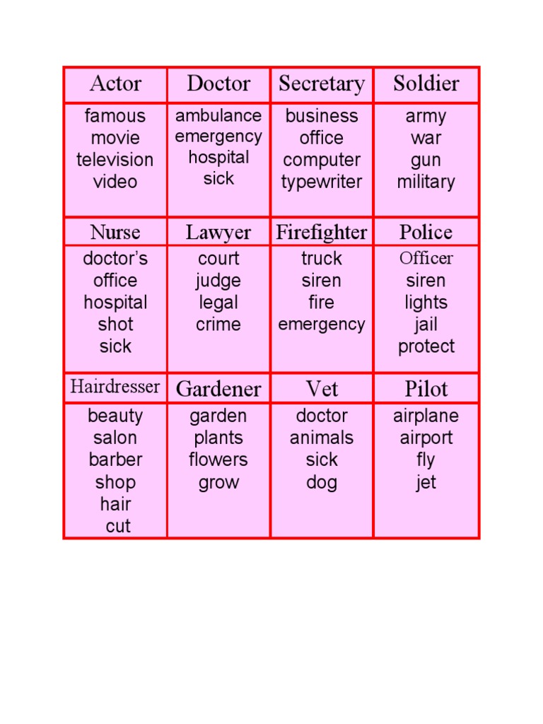 Taboo Cards Flashcards Games 13357 PDF Foods Plants