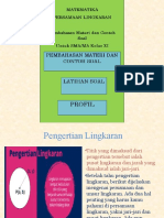 Persamaan Lingkaran - Kelompok 11