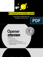 Keterampilan Menjelaskan Ok