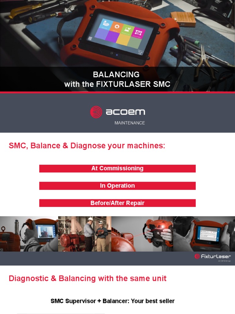 Balancing Techniques with Fixturlaser SMC | PDF | Machines | Mechanical ...