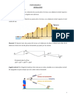 Topografía - Nivelación - Definiciones