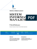 Modul Sistem Informasi Manajemen (TM3)