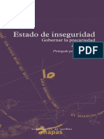 Estado de Inseguridad. El Gobierno de La Precariedad_Traficantes de Sueños