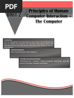 HCI 101 - PrinciplesofHumanComputerInteractionTheComputer - Unit2 - PamintuanSherilene