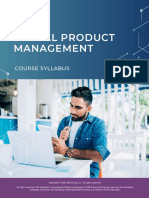 Digital Product Management: Course Syllabus
