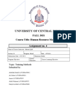 University of Central Punjab: Course Title: Human Resource Management