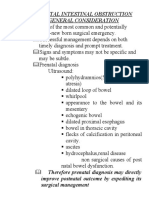 Neonatal Intestinal Obstruction Guide