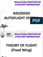 AKD20503 - 1 Teory of Flight (Fixed Wing) Jan12
