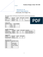 Assignment# 3 - Creation of Tables and Constraints