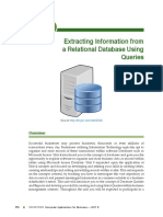 Unit 6 - Extracting Information From A Relational Database Using Queries