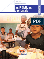 Politicas Publicas Educacionais - UNIDADE 01