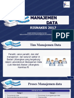 Manajemen Data Risnakes 2017