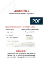 Floculador Dimensionamento - 1 Semestre 2021