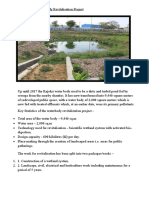 The Rajokri Water Body Revitalisation Project