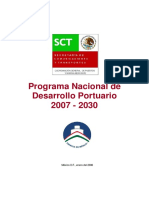 Programa Nacional de Desarrollo Portuari