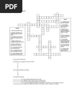 Crossword Puzzle