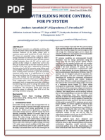 A MPPT With Sliding Mode Control For PV System: Author