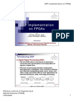 DSP Implementation On Fpgas