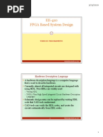 EE-410 FPGA Based System Design: Hardware Description Language