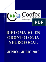 DIPLOMADO  EN ODONTOLOGIA NEUROFOCAL