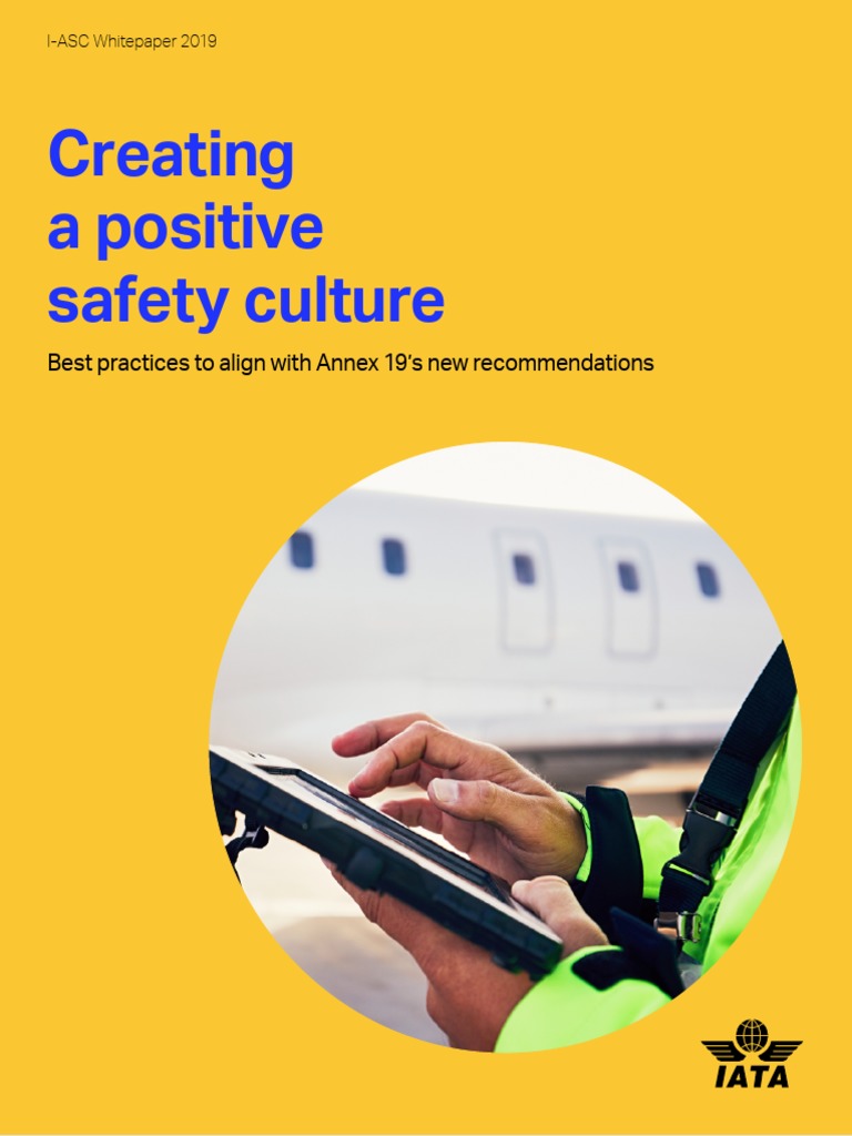 Creating A Positive Safety Culture Best Practices To Align With Annex