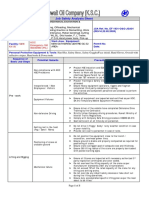 Job Safety Analysis Sheet: KOC Emergency-160 90030980 (PIL)