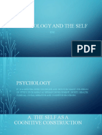Pyschology and The Self