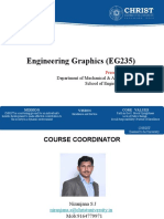 Engineering Graphics (EG235) : Department of Mechanical & Automobile Engineering School of Engineering and Technology