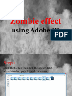 Zombie Effect: Using Adobe PS