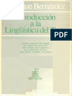Bernardez Introduccion a La Linguistica Del Texto