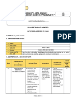 3 Años Dia 23 Abril Sesion de Aprendizje