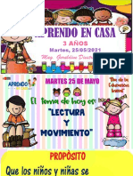 Aprendo en Casa -Martes 25-05-2021 - 3 Años