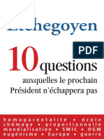 10 Questions Auxquelles Le Prochain President Nechappera Pas
