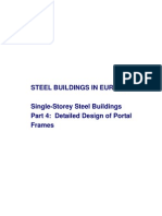 Detailed Design of Single-Storey Steel Portal Frames