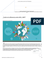 ¿Cuál Es La Diferencia Entre NIC y NIIF