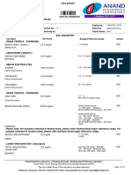 Test Report for Mr. Mahesh