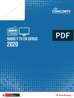 Radio y TV en Cifras 2020