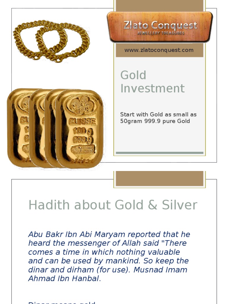 Pelaburan Emas Gold Investment Pdf Gold Money
