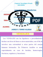 VENDAJES Y FÉRULAS