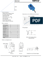 Model SCT013-100: Characteristic