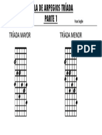 Tabla Arpegios Triada Parte 1