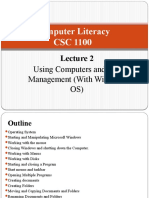 Lecture 2 Computer Management