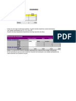 Escenarios en Excel