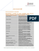 Datos de Interés para Formación MIR