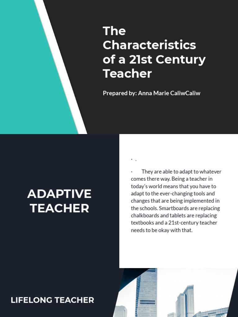 21St Century Teacher Pdf : 21st Century Literature from the Philippines ...