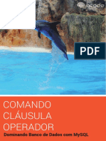 Comando,+Cláusula+e+Operador