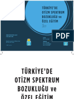 Türki̇ye'de Oti̇zm Spektrum Bozukluğu Ve Özel Eği̇ti̇m