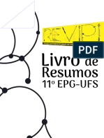 Anais Do 11º Encontro de Pós-Graduação Da UFS-2019