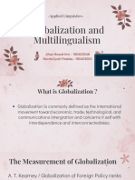 Globalization and Multilingualism